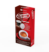 Charger l&#39;image dans la galerie, L&#39;AROMA DEL CAFFE&#39; - 120 Pcs. - ESPRESSO - 12 BLISTER X 10Pcs
