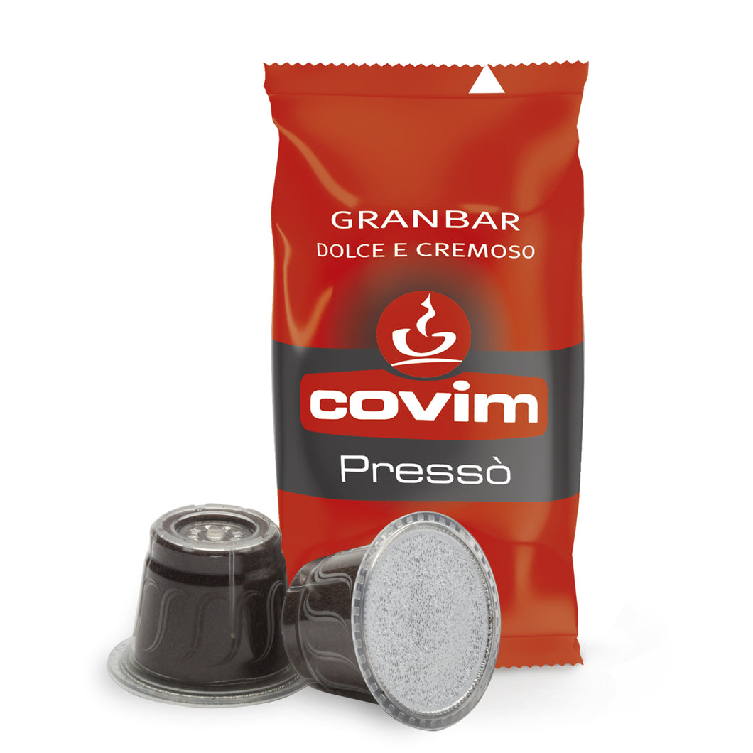 Covim 50 Compatibile Nespresso® - Miscela GRANBAR - 50 capsule